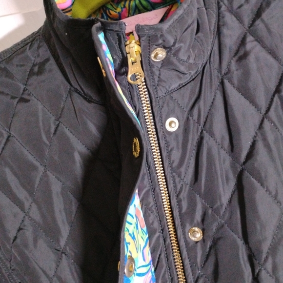 Lilly Pulitzer Quilted Vest XS - Picture 7 of 15